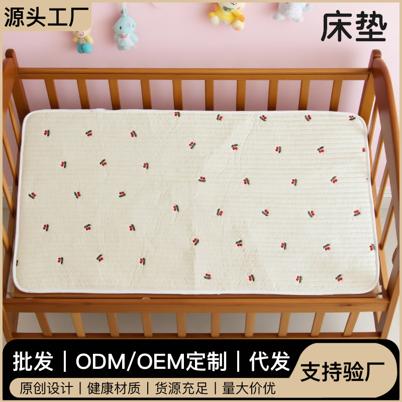 Newborn Pure Cotton Warm and Comfortable Waterproof Breathable Mattress Infant and Toddler Home Bedding Sheets Wholesale