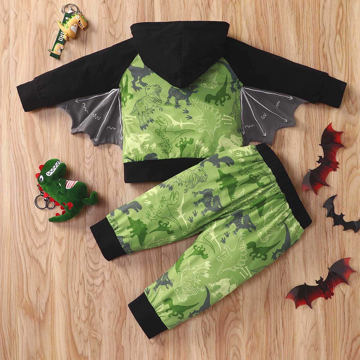 Fashion Animal Cartoon Polyester Boys Clothing Sets display picture 2