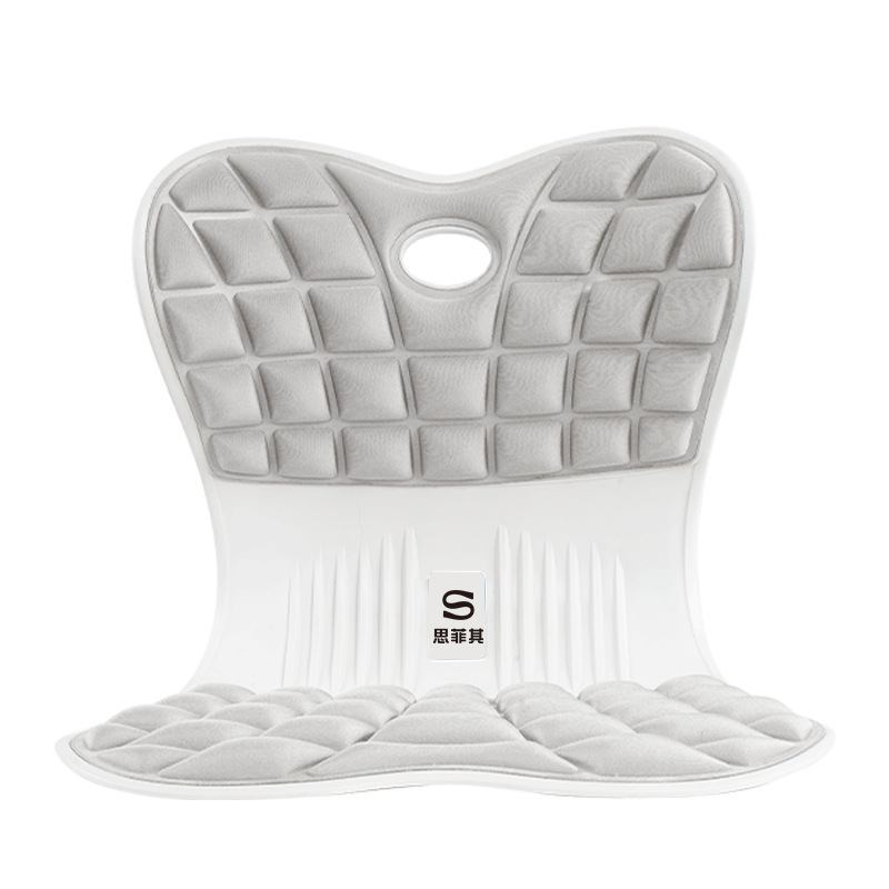 Cojín de pétalos Sifeiqi para niños, corrección de postura, antideslizante, cómodo para estar sentado durante mucho tiempo, cojín de soporte lumbar para oficina, almohadilla para silla.