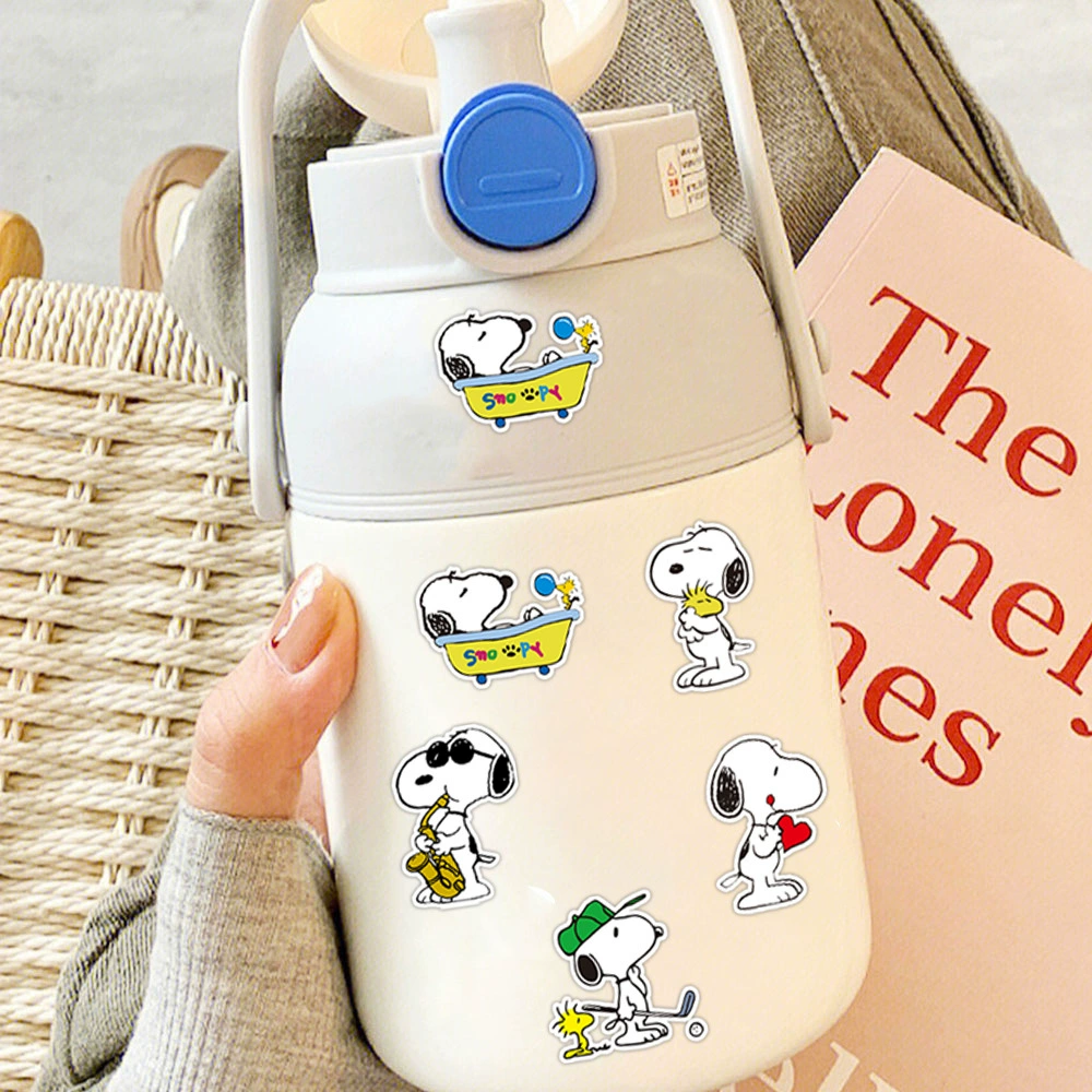 Nuby, Snoopy, (торговля через границу), милая канцелярия, ноутбук, наклейка, 40