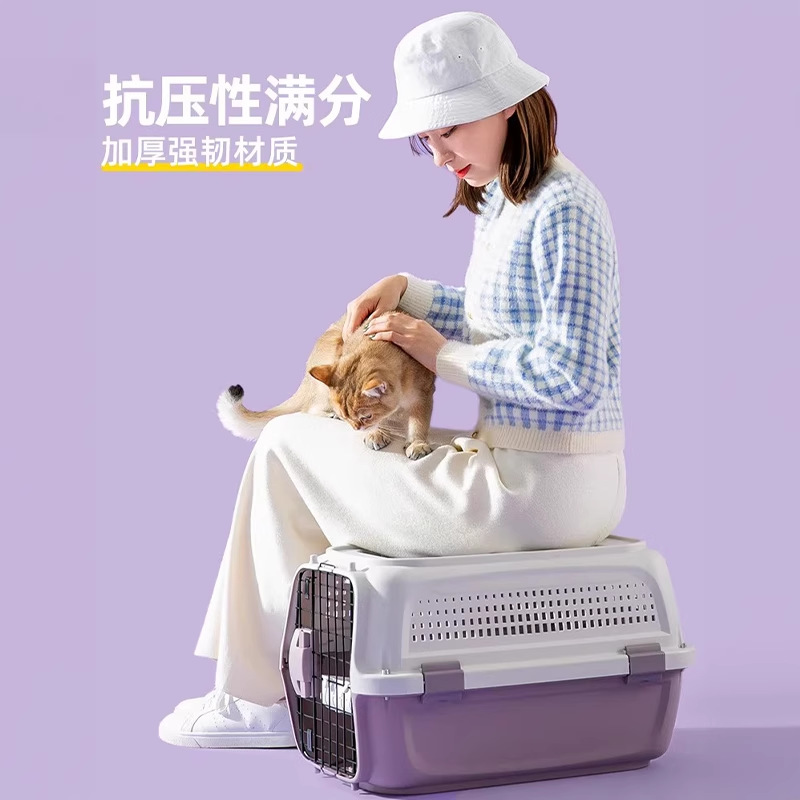 Caja de transporte de mascotas especial para perros, cajas espaciales para gatos, cajas para perros, cajas para gatos, cajas para perros portátiles en automóviles
