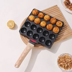 20-hole octopus pellet baking pan quail egg machine gas fish ball plate octopus plate fish ball stove wholesale
