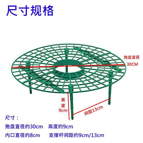Strawberry stand, home planting tray rack, anti-lodging plant fruit support, gardening supplies support rack, dropshipping