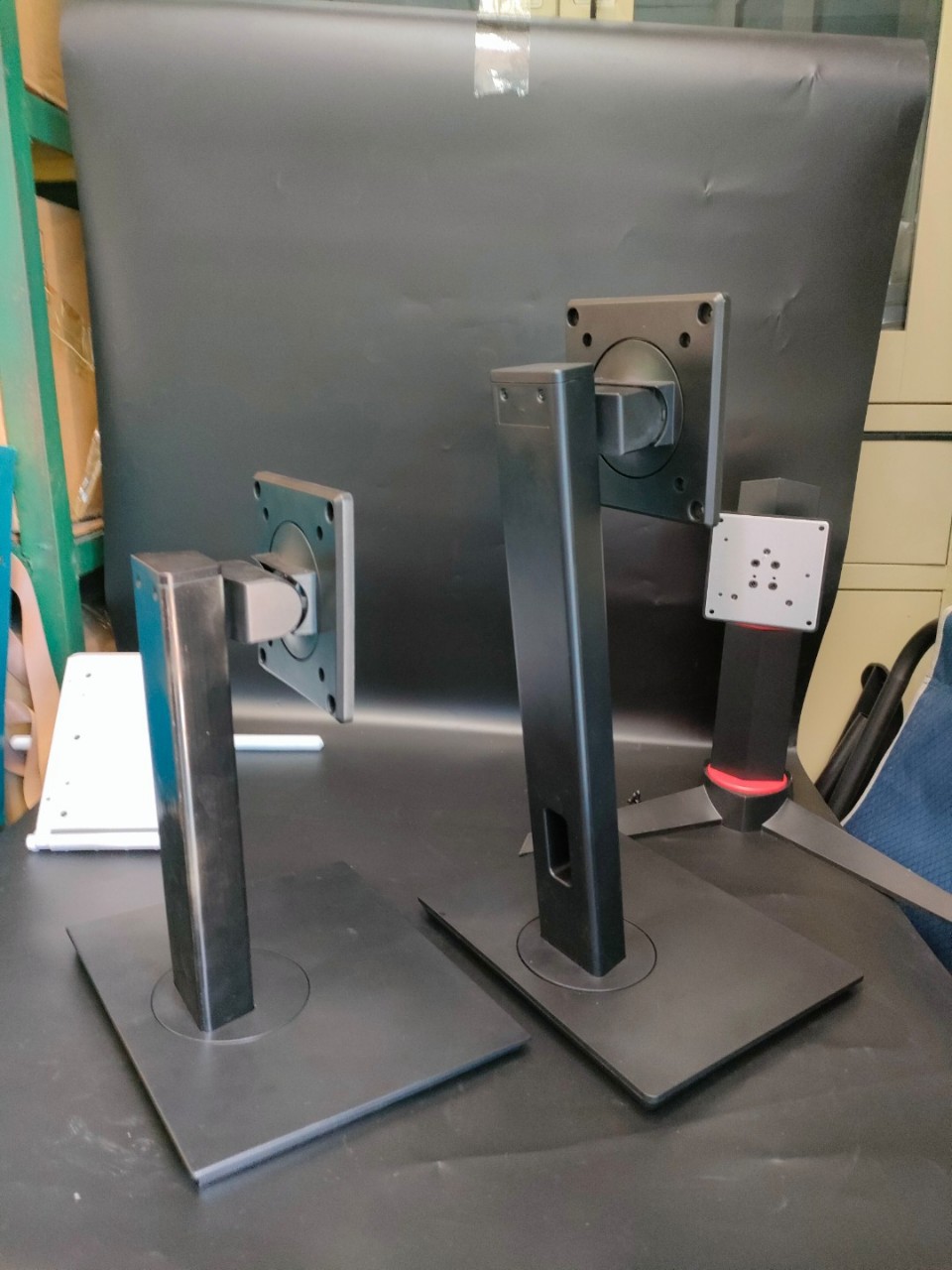 Desktop monitor multi-functional universal stand base for lifting, rotating and vertical screen Specification drawing