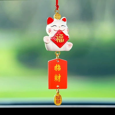 Pendant Pendant Interior High Sense — Car hanging - ordinary-lucky-cat-car-hanger
