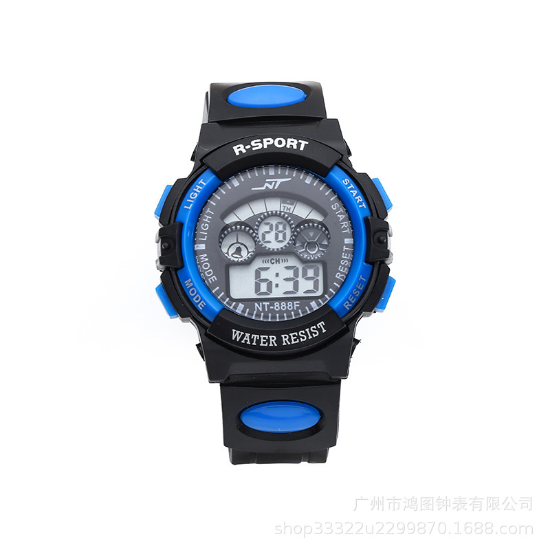 Venta caliente reloj para niños lindo colorido luminoso reloj deportivo tendencia estudiante reloj Comercio exterior transfronterizo