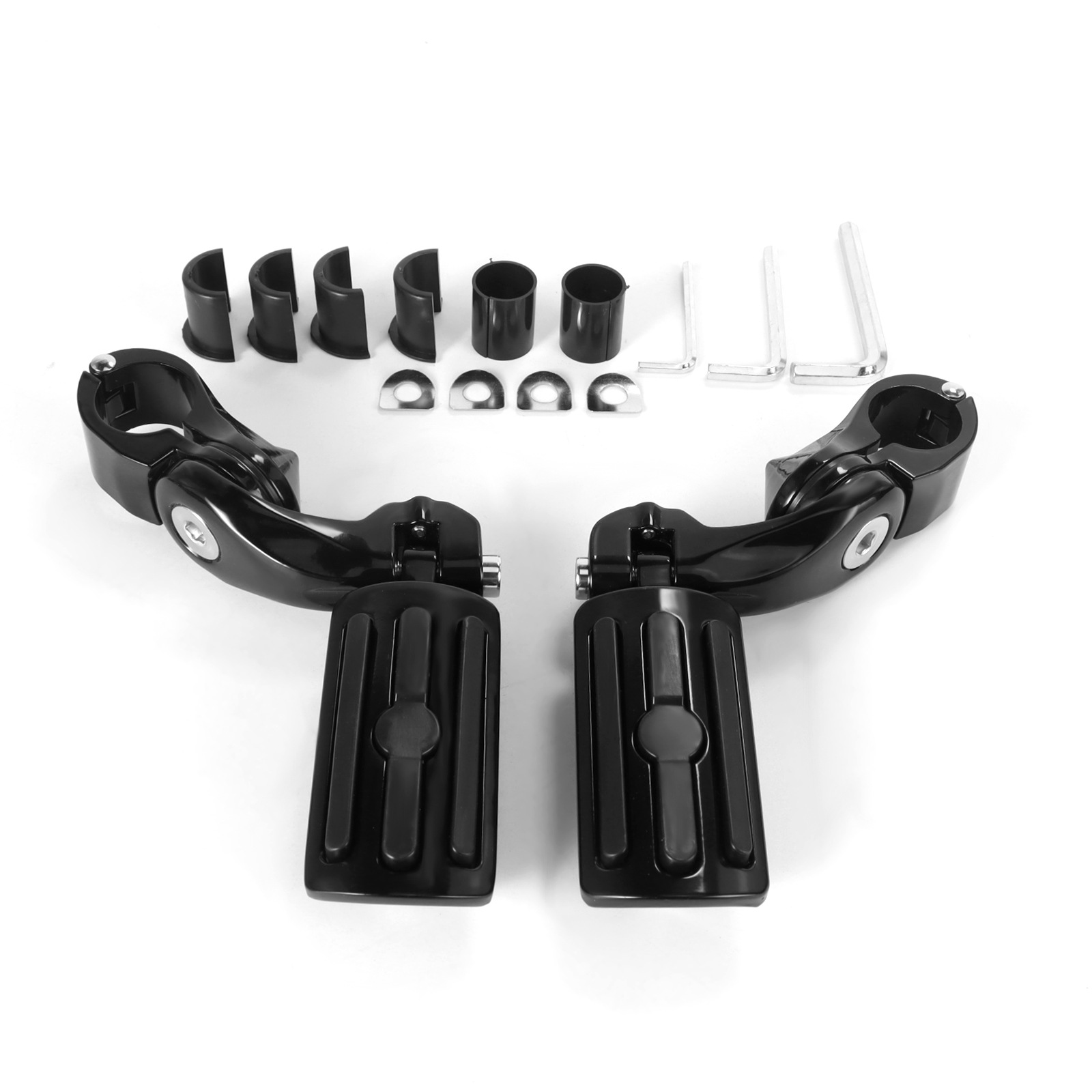 Suitable for Harley Road King Street Glide Modified Aluminum Alloy Footrests Motorcycle Modification Parts