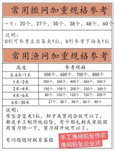 夹铅坠花生米坠开口咬铅坠子渔网丝网粘网撒网手抛网配重加重铅馥