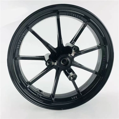 Electric Car 10 12.9inch Claw: Motorcycle wheel hub - 129inch-claw-wheel-hub-black