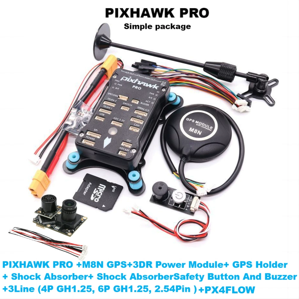 Плавник Pixhawk PX4 Pro M8N PX4Flow Pix 32 Flying Controller Автономный драйвер