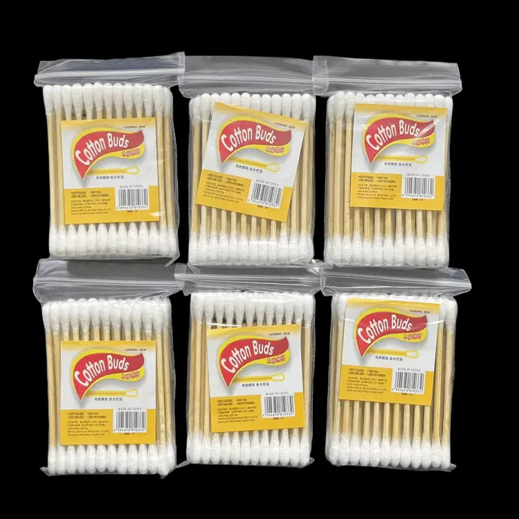 48只装双头棉签棉花棒掏耳朵美容化妆卸妆棉签
