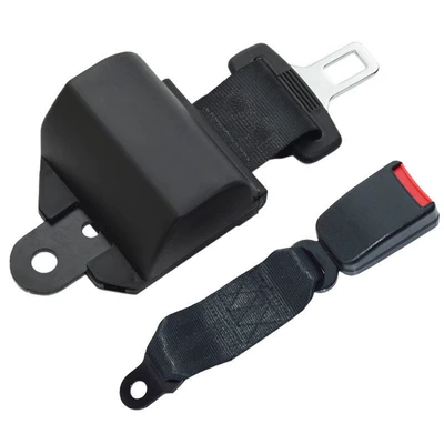 Cross-Border Hot-Selling Universal Forklift Automatic Two-Point Safety Belt Telescopic Bus Two-Point Assembly Passenger Car Safety Belt (Car seat belt) - 1-fully-enclosed-retractor-with-1-25cm-webbing-base