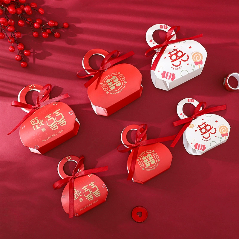 Hi candy box свадебная новинка китайская ручная сумка для конфет, INS свадебная креативная упаковочная коробка, картонная пустая