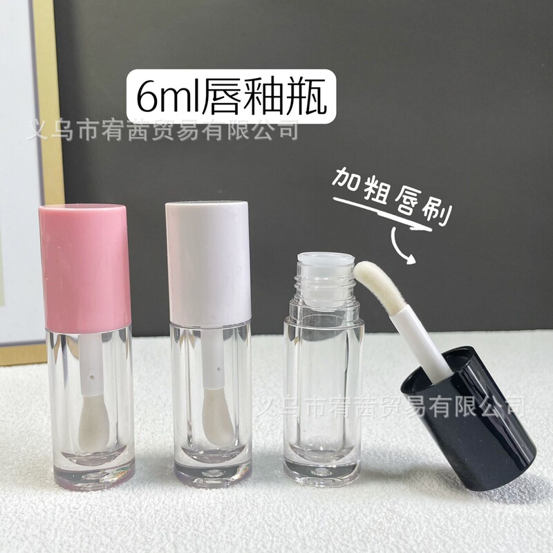 Lip Gloss Dispensing Bottle 6ml Large Capacity Lip Glaze Empty Tube Large Brush Head Concealer Foundation Round Makeup Cosmetics Packaging Material Lip Gloss Dispensing Bottle 6ml Large Capacity Lip Glaze Empty Tube Large Brush Head Concealer Foundation Round Makeup Cosmetics Packaging Material