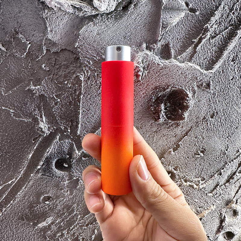 En stock 8/10ml de perfume giratorio sub-botella ambientador oral botella de spray botella de perfume de prensado de alta gama botella de spray bucal