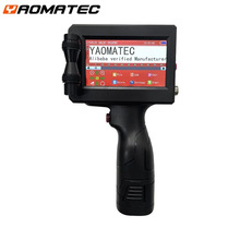 Yaomatec多语言手持打印机日期批号打码机纸箱塑料盒子智能喷码机