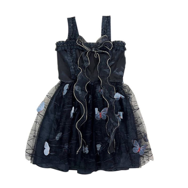 Transfronterizos Halloween ropa infantil fantasma novia chica cosplay bruja mariposa elfo vestido