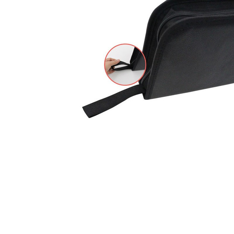 Bolsa de almacenamiento de energía de arranque de emergencia para automóvil Bolsa de cuero de arranque multifunción/Caja de Herramientas/clip de batería/bomba de aire