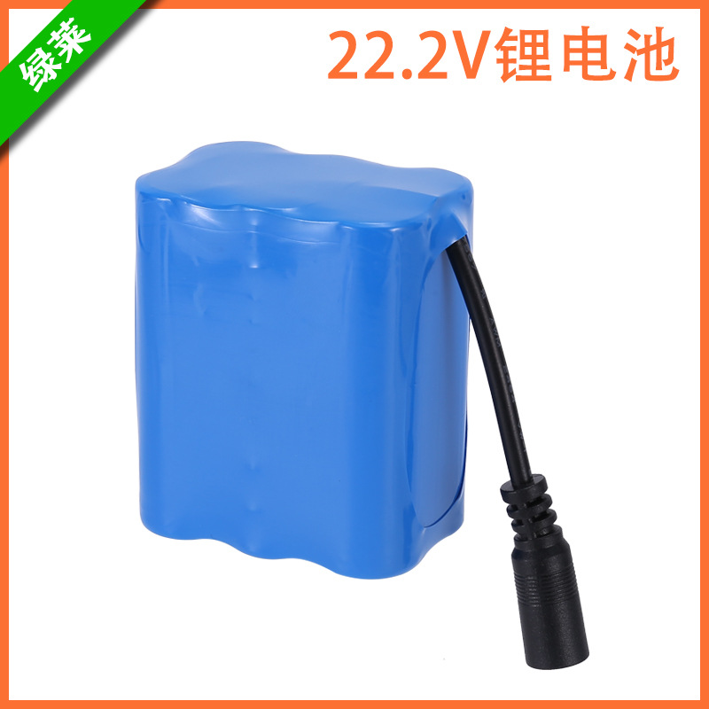18650锂电池24V动力电池6S1P教育机器人锂电池组22.2v电池