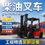 工地路面内燃升降叉车