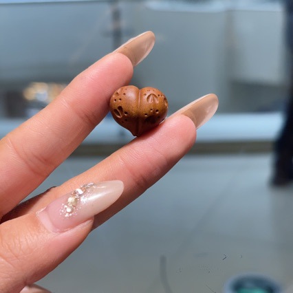 老山檀香猫爪屁桃文玩diy配件编织时尚手绳手链手串项链挂件配饰