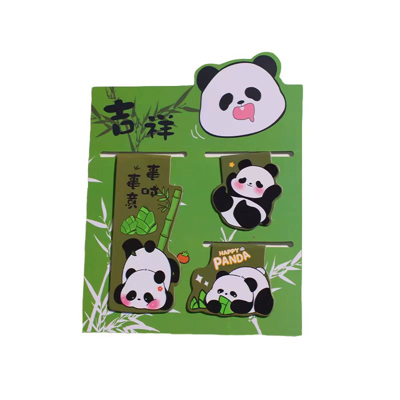 Магнитная закладка для книг Creative Alien Bookmark Cute INS Wind Cartoon Bookmark Student Двусторонняя бумажная страница Fip