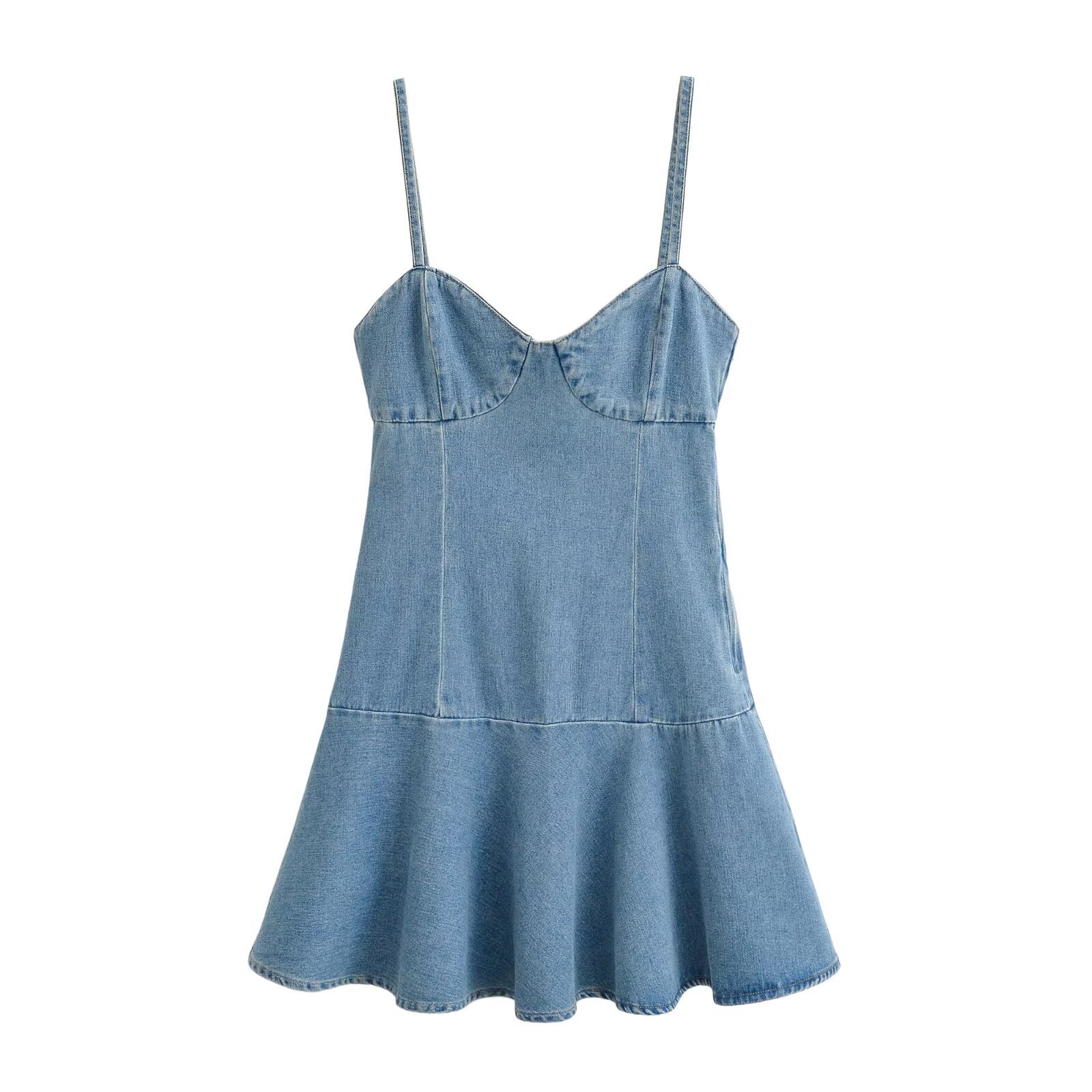 TAOP&ZA Summer fashionable denim small dress