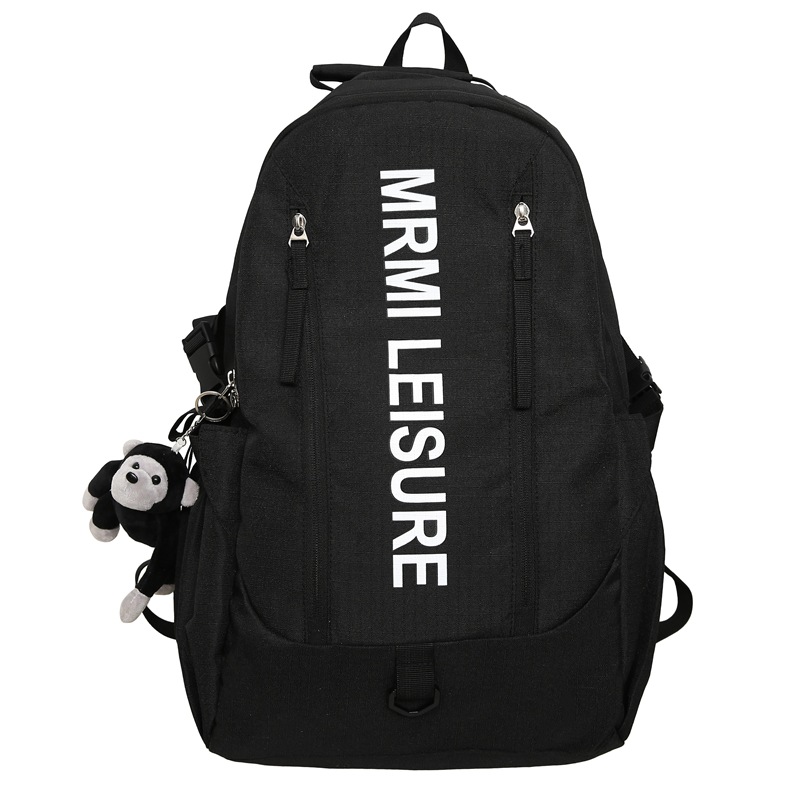 Mochila de gran capacidad impermeable y resistente al desgaste 2024 nueva mochila de ocio salvaje para estudiantes universitarios de secundaria y preparatoria al por mayor