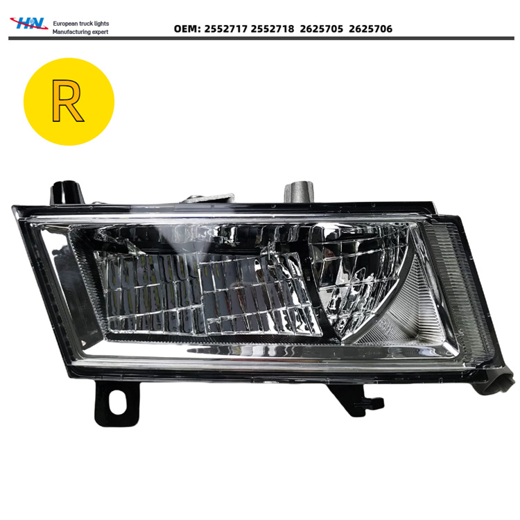 Asamblea de luces de niebla delanteras LED Scania para camiones Scania Serie Ocar2552717 2552718
