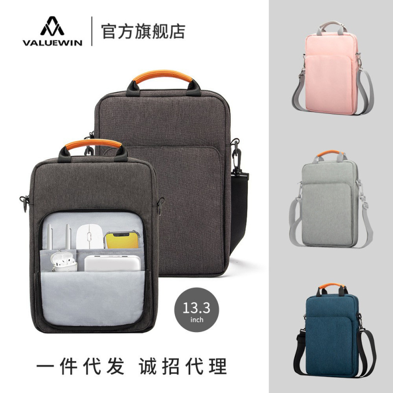 Cross-border Laptop Bag 11/13 "Portable Shoulder Crossbody Bag iPad Flat Inner Bag for Men and Women