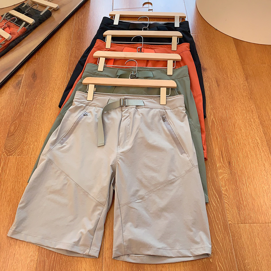 Mountain Outdoor Functional Urban Hiking and Mountaineering Summer Men's Waterproof Breathable Lightweight Fashion Shorts Five-Quarter Pants