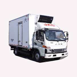 江淮骏铃V5天然气冷冻车 云内3.0L排量130动力 蓝牌C2驾驶