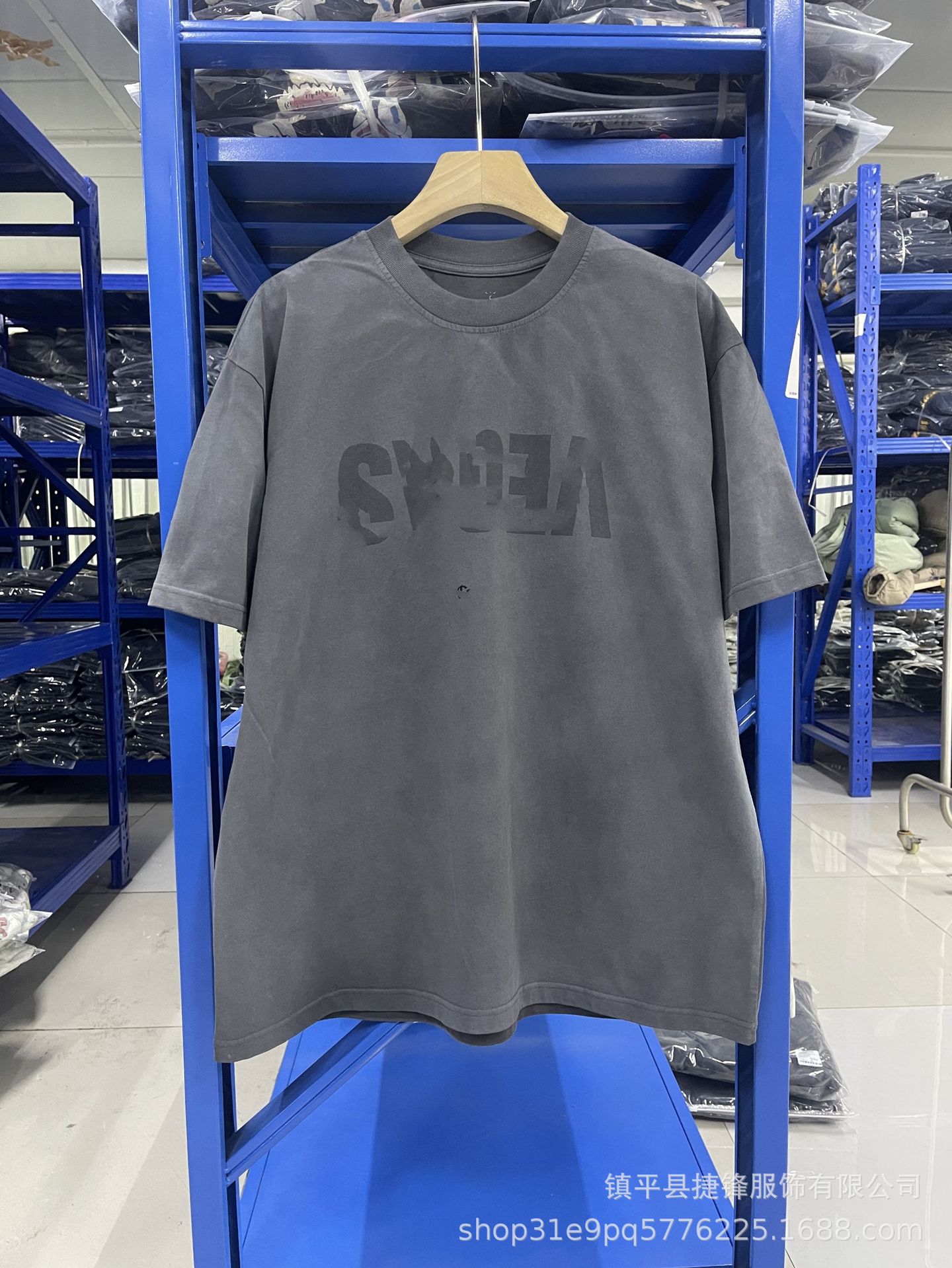 クロスボーダーの新型欧米のファッションブランドのレトロな水洗いは古い落書きをします。