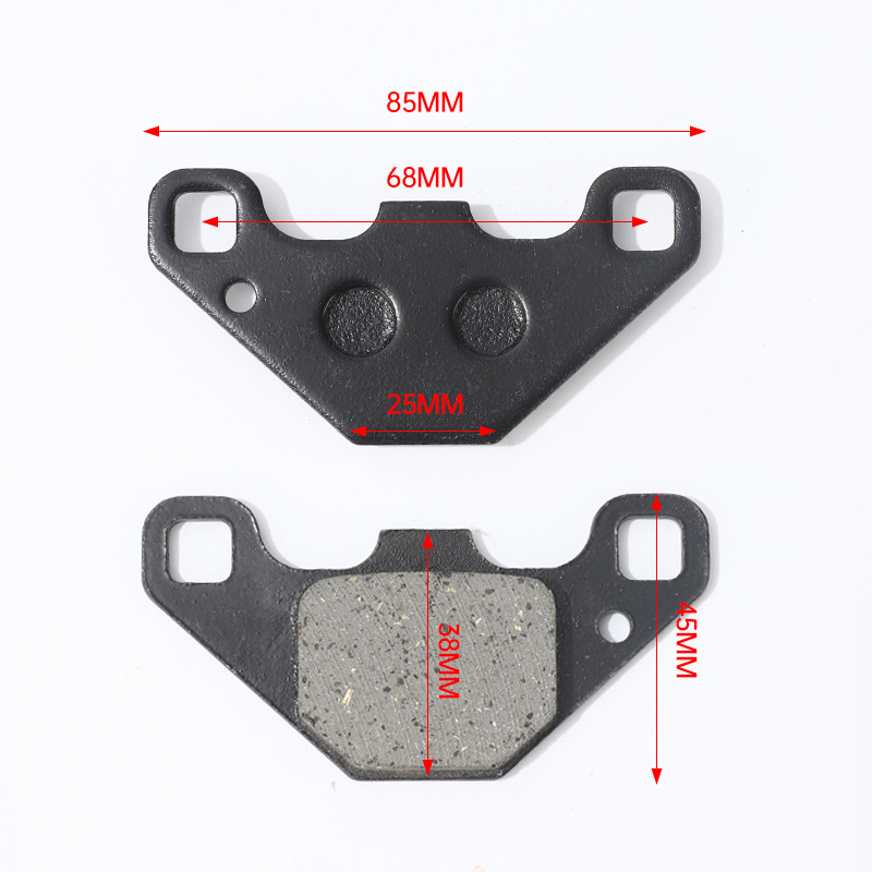 Motuoche Motorcycle Disc Brake Pads ATV CA250 KVF KRF (Tormoz supportları) - style-1