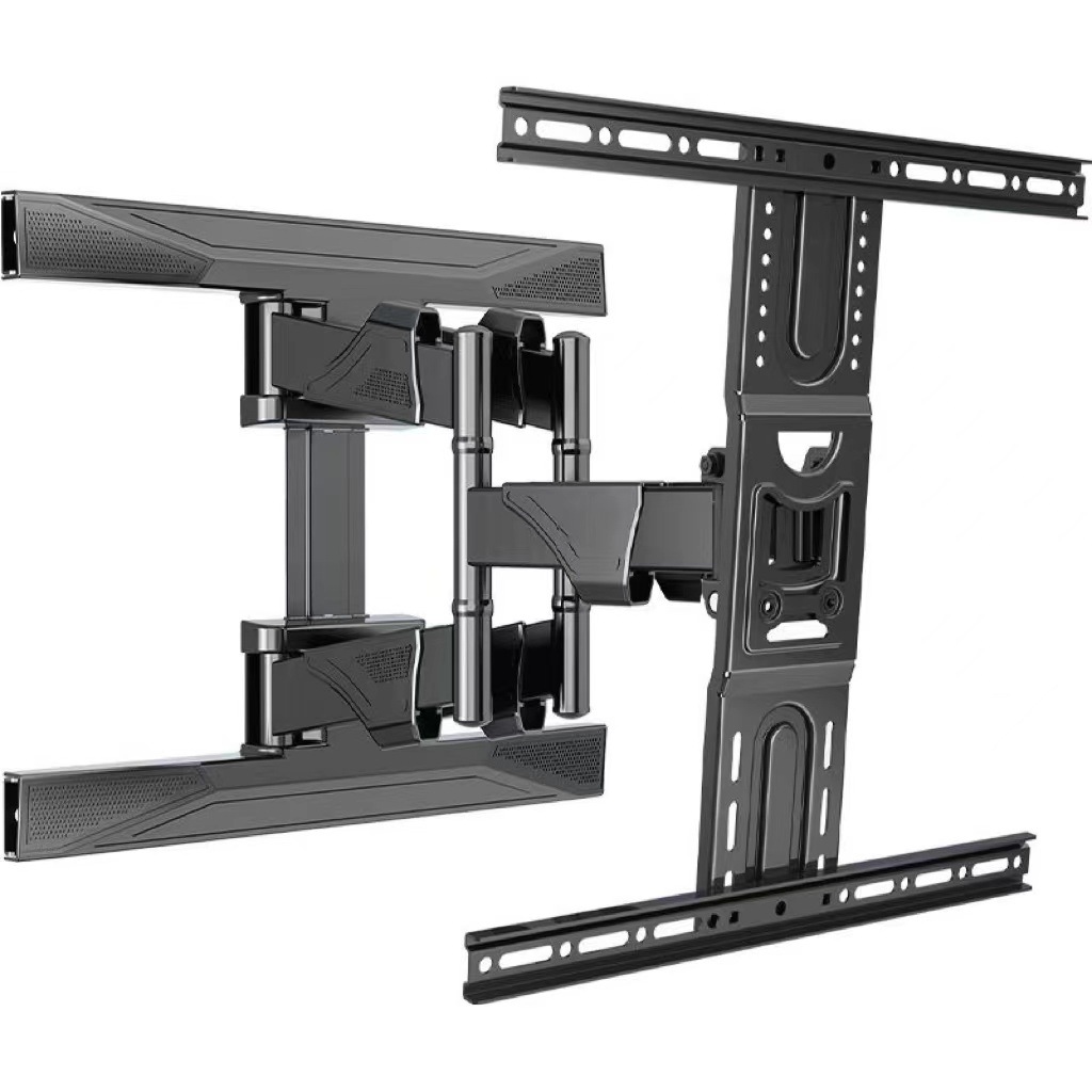 Fabricante al por mayor de 10 - 120 pulgadas televisión universal telescópico colgante oscilante soporte de pared plegable incrustado rotación
