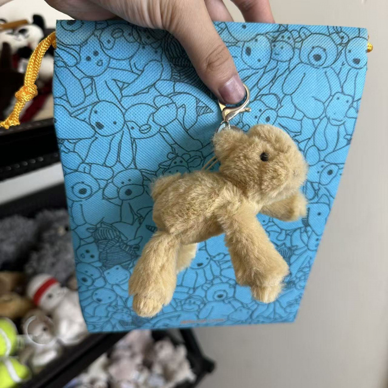 jellycat挂件三标齐全带钢印巴塞罗熊茄子牛角包 款式齐批发礼物|undefined