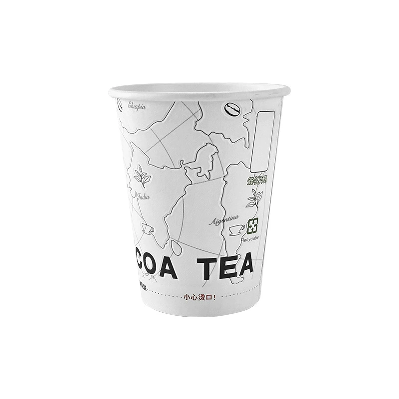 Coffee disposable tea cup, pack, protective bag, increased thickness, 500 ml, anti-scald
