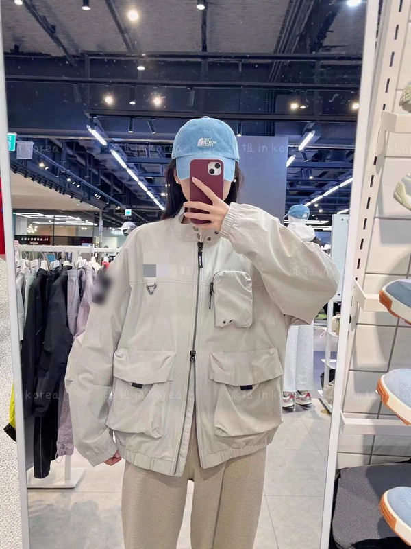 2025秋季新款夹克男女立领防风防水风衣登山运动服饰一件代发|undefined