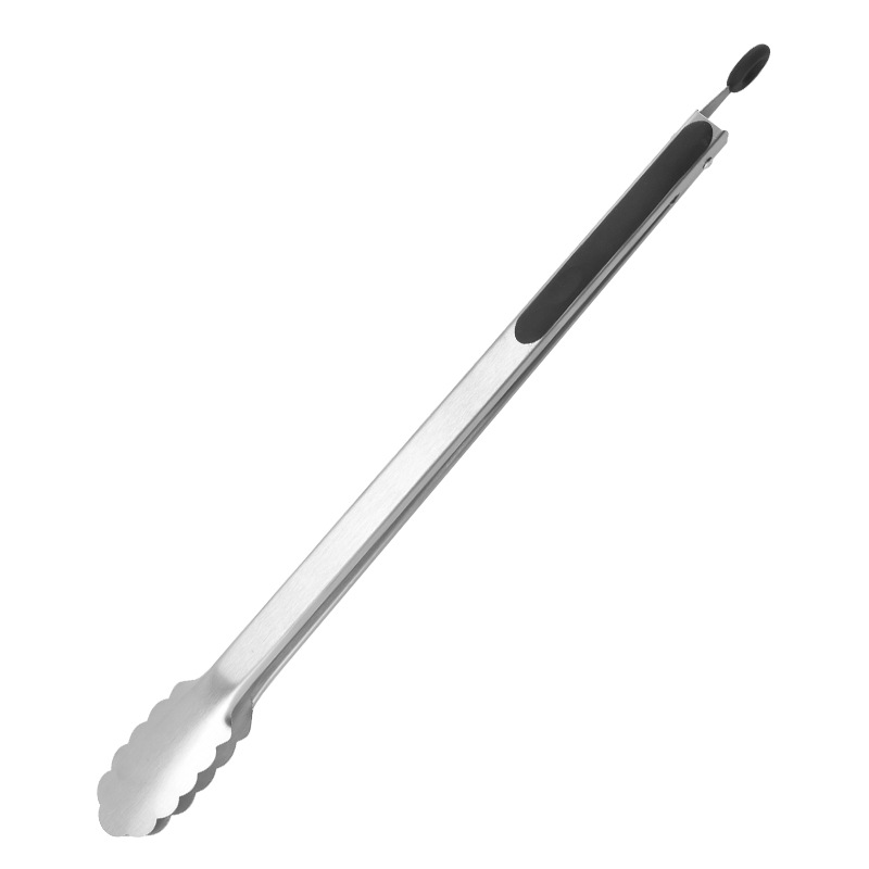 Clip de comida clip de barbacoa de acero inoxidable clip de comida buffet clip de pan de cocina anti-escaldado clip de carne de barbacoa de hotel