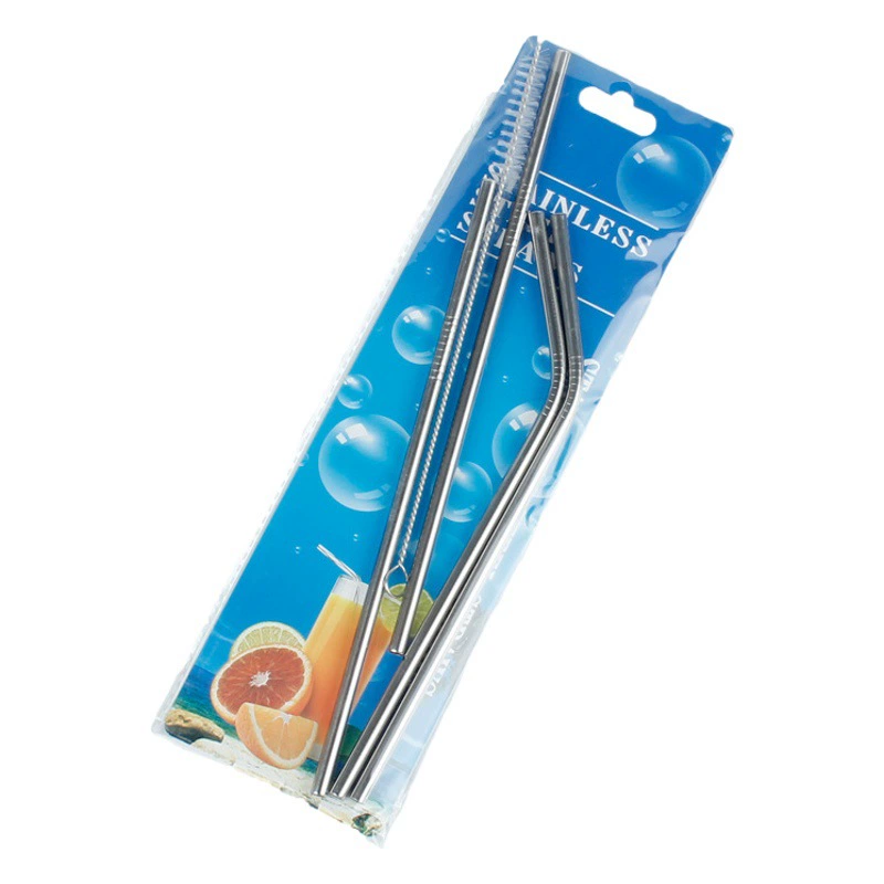 В наличии из нержавеющей стали солома Творческий 304 металлический напиток сок кофе смесительный стержень соломенный костюм комбинированный подарок