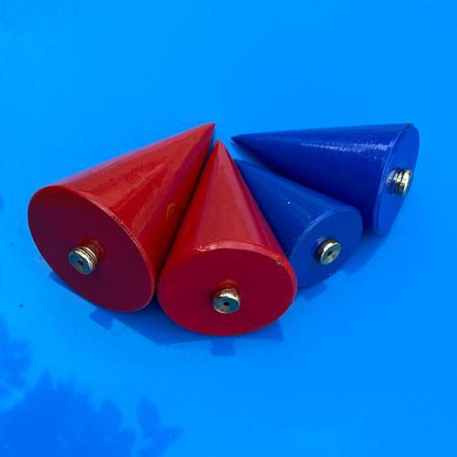Supply of ordinary solid cast iron pendants, construction vertical V-shaped take-up measuring tools, line pendants and line hammers