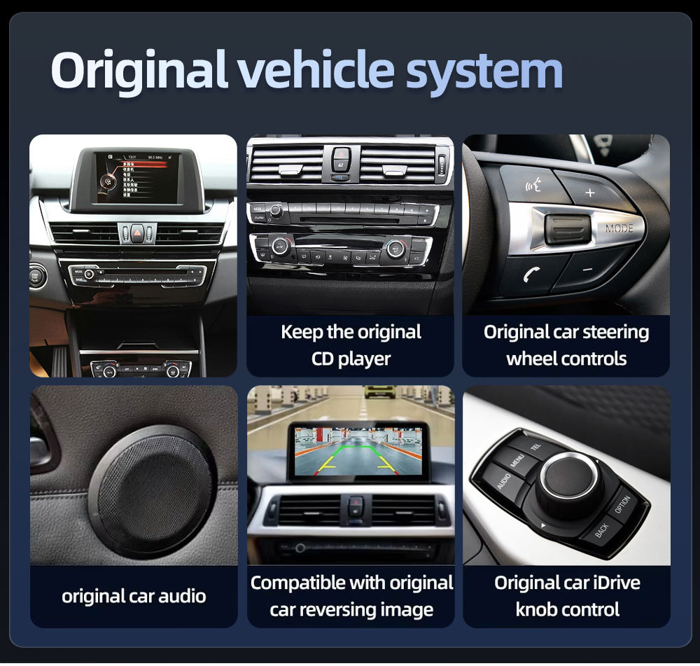 12.3inch Is Suitable for Bmw 2 Series F45 F46 Car Central Control Large Screen Navigation Carplay Player