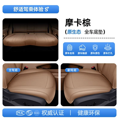 all seasons, car interior accessories, Modelə uyğun (Original) oturacaq örtükləri - upgraded-invisible-model-mocha-brown-full-car-floor-mat-26-models-of-xiaomi-pengcheng-n70