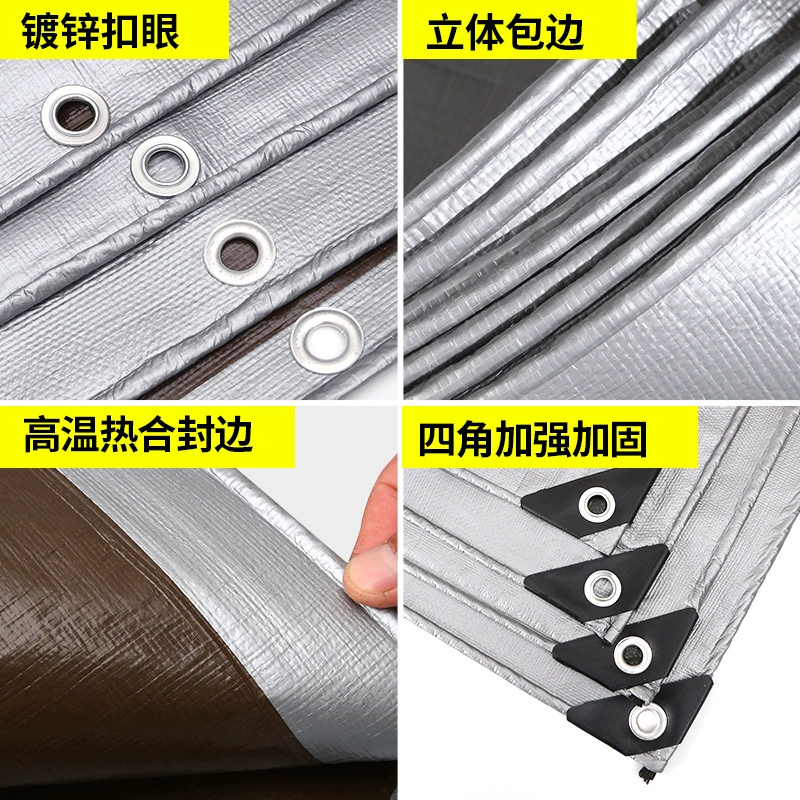 Plastic woven tarpaulin, 180 gram, increased thickness