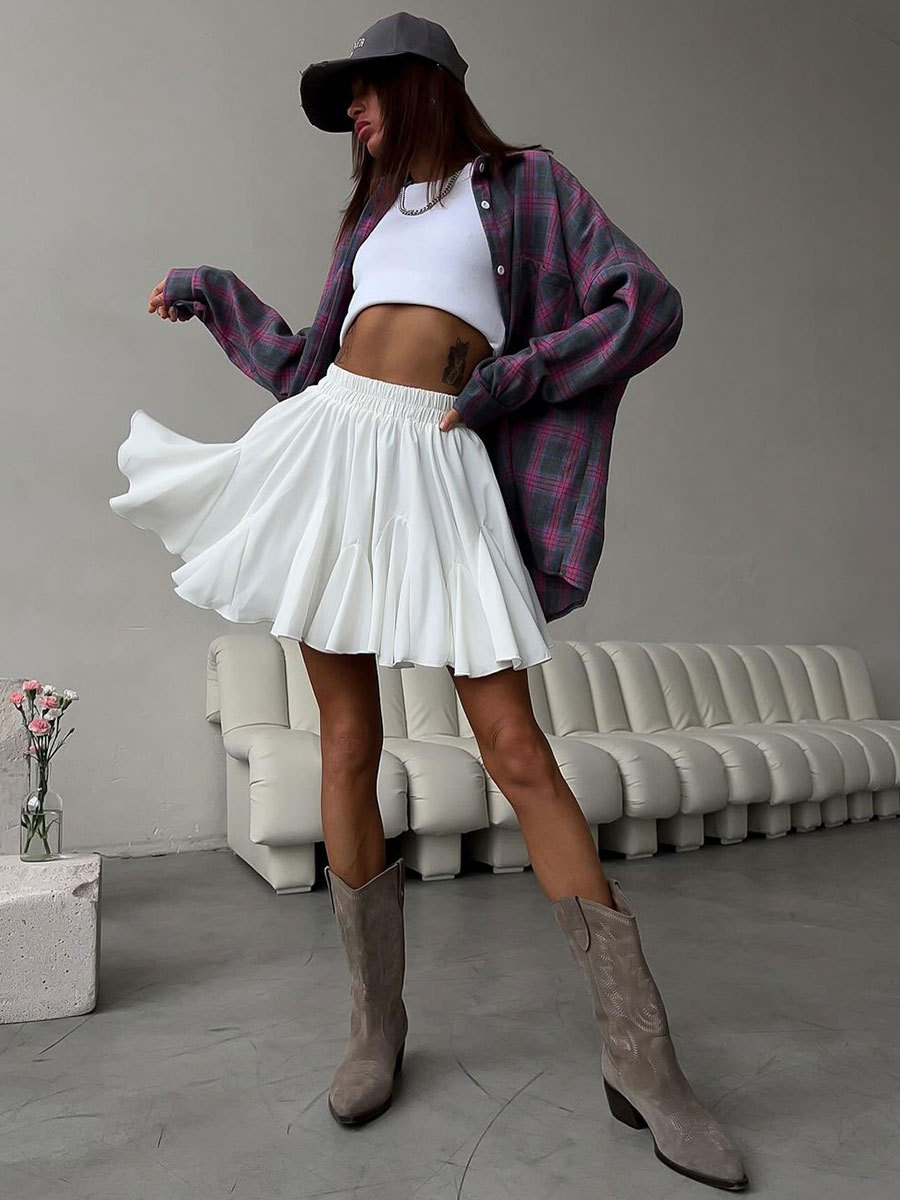 summer mini-skirt