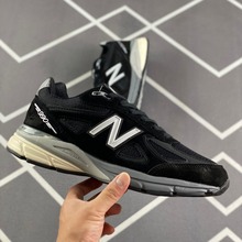 2023莆田鞋货源高品质NB990v4麂皮总统慢跑运动休闲男女 老爹鞋