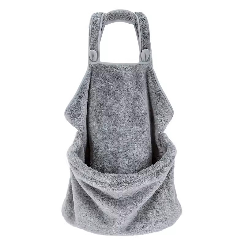 Gato trasero bolsillo gato bolsa caliente gato suministros para gato invierno sosteniendo gato artefacto delantal gato correa de pecho bolsa