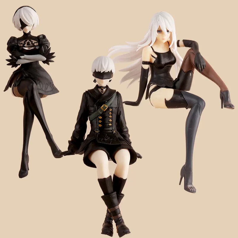Cross-Border Popular Nier Automata Mechanical Era Yurha No. 2 Nier 9S Car-Mounted Figure Chassis Ornaments