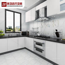 爵士白微晶镜面 瓷砖300X600 厨房卫生间墙砖 防滑耐磨地砖釉面砖