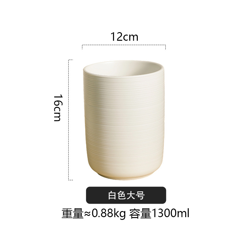 barril de cerámica simple dibujado para palillos de almacenamiento para utensilios de cocina domésticos barril de almacenamiento para palillos de almacenamiento para palillos de almacenamiento para palillos